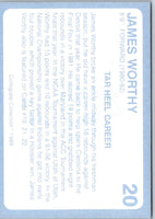 1989 Collegiate Collection North Carolina's Finest James Worthy #20