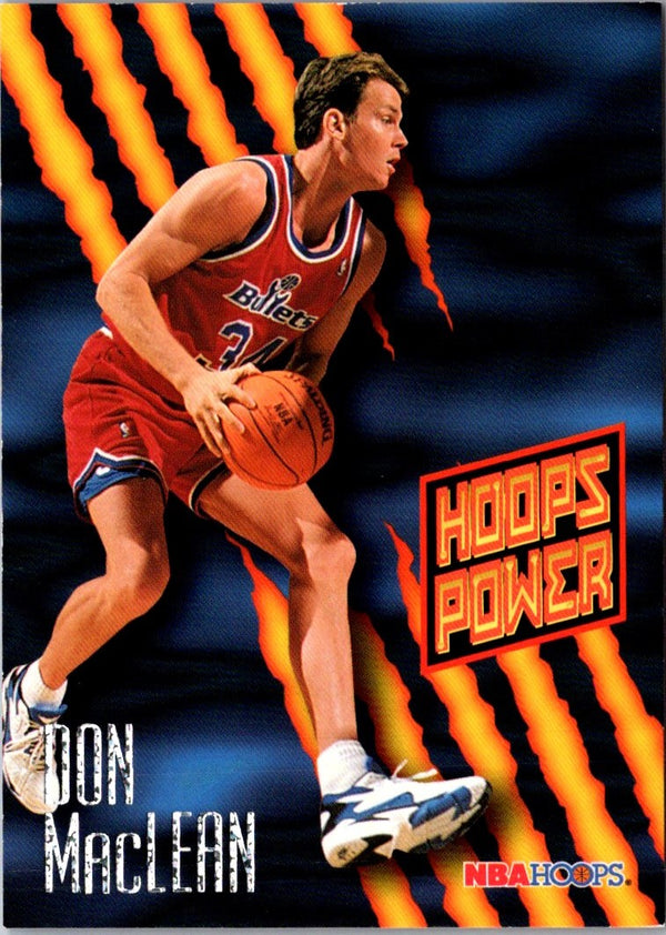 1994 Hoops Power Ratings Don MacLean #PR-54