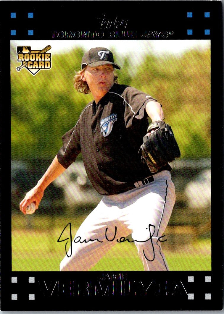 2007 Topps Updates & Highlights Jamie Vermilyea