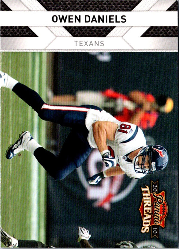 2010 Panini Threads Owen Daniels #58