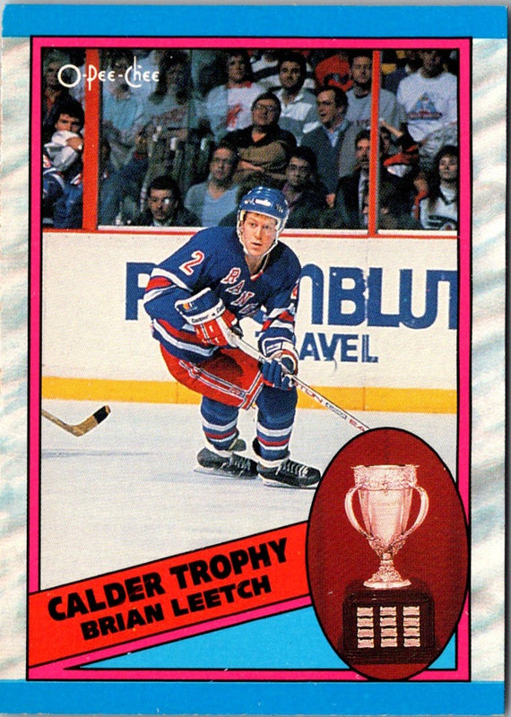 1989 O-Pee-Chee Brian Leetch #321