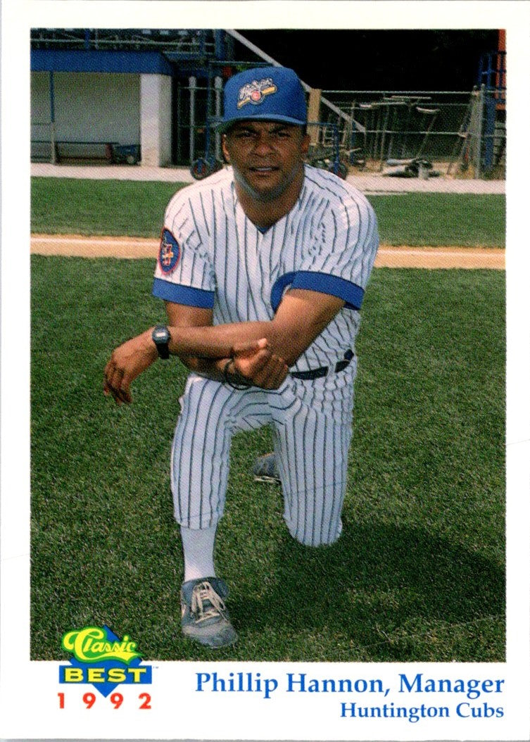 1992 Classic Best Huntington Cubs Phillip Hannon