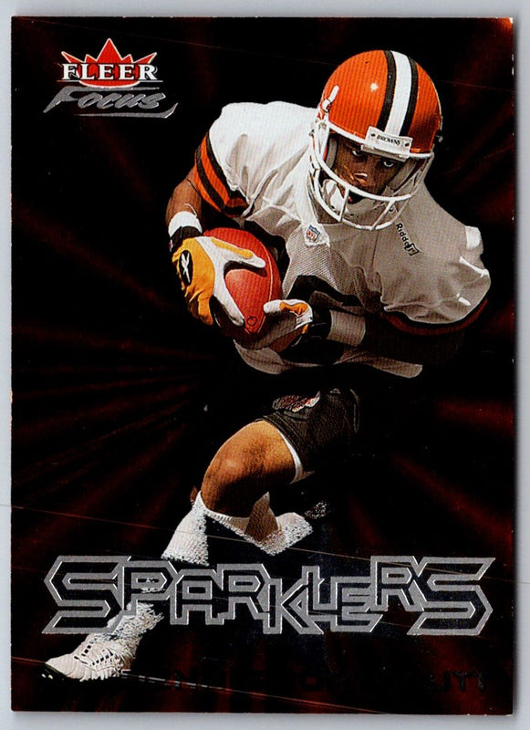 2000 Fleer Focus Sparklers Dennis Northcutt #15 S