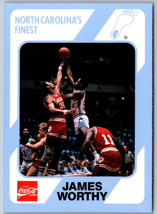 1989 Collegiate Collection North Carolina's Finest James Worthy #20