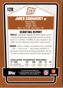 2007 Topps Draft Picks & Prospects Jared Zabransky