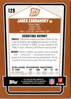 2007 Topps Draft Picks & Prospects Jared Zabransky #129 Rookie