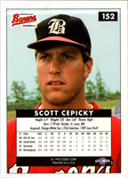 1992 Fleer Excel Scott Cepicky #152