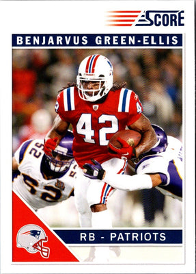 2011 Score Benjarvus Green-Ellis #169