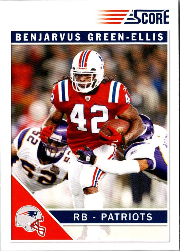 2011 Score Benjarvus Green-Ellis #169