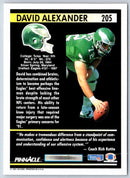 1991 Pinnacle David Alexander
