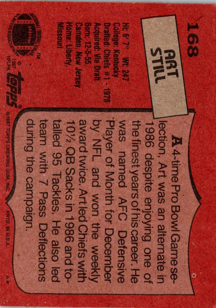 1987 Topps Art Still