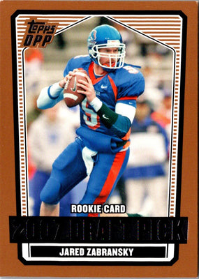 2007 Topps Draft Picks & Prospects Jared Zabransky #129 Rookie