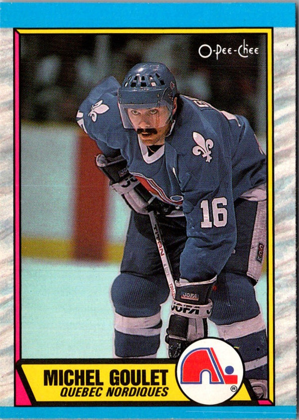 1989 O-Pee-Chee Michel Goulet #57