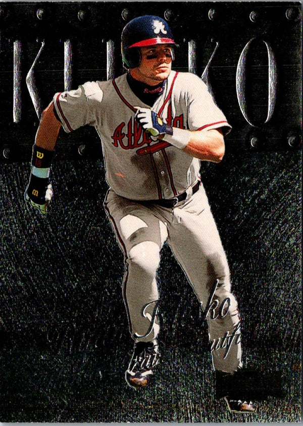 1999 Metal Universe Ryan Klesko #157