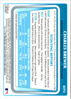 2011 Bowman Chrome Prospects Charles Brewer #BCP12