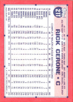 1990 Topps Traded Rick Cerone #21T