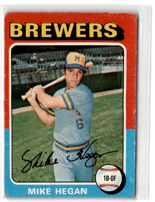 1975 Topps Mike Hegan #99 EXMT