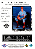 1999 SP Top Prospects Sam Marsonek #79