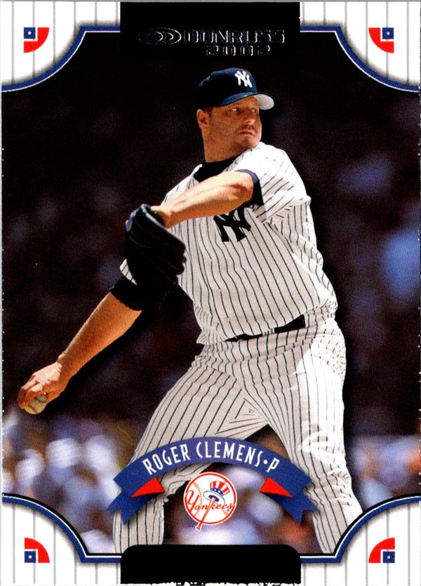 2002 Donruss Roger Clemens #16
