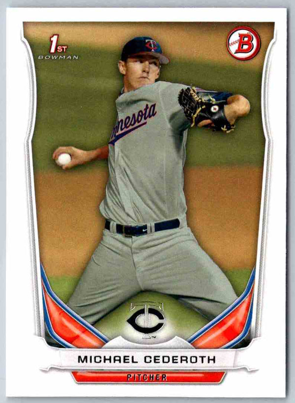 2014 Bowman Michael Cederoth #DP93