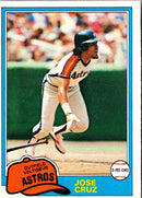 1981 Topps Jose Cruz