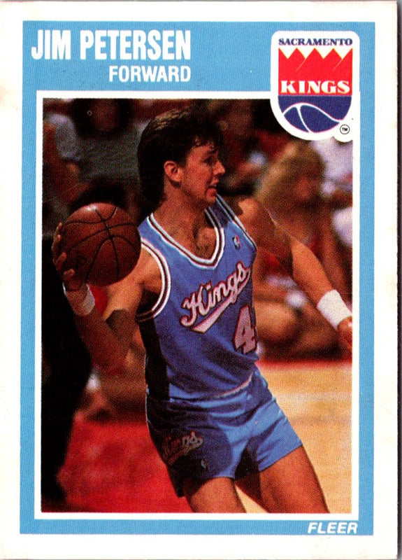 1989 Fleer Jim Petersen #136