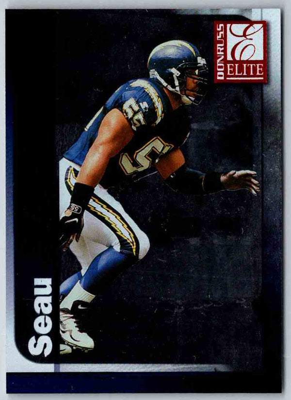 1999 Donruss Elite Junior Seau #055