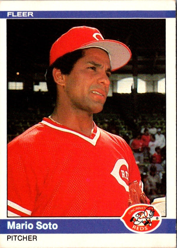 1984 Fleer Mario Soto #483