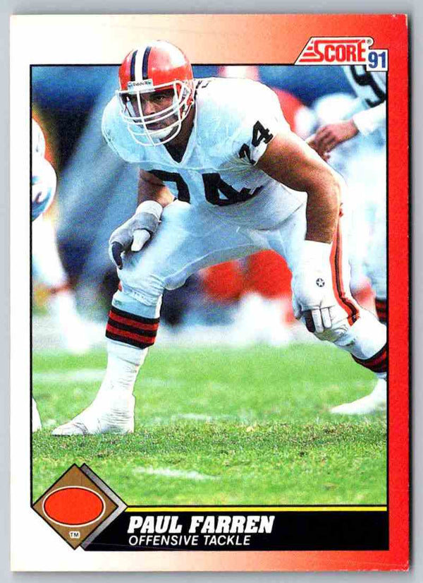 1991 Score Paul Farren #143