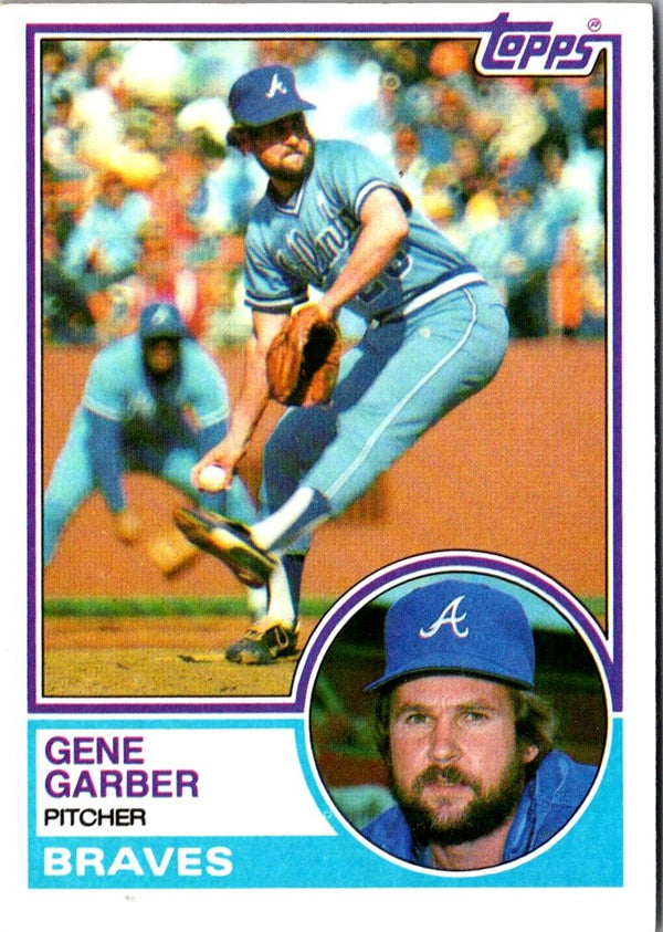 1983 Topps Gene Garber #255 EX