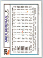 1992 Topps Mike Morgan #289