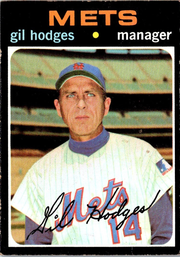 1971 Topps Gil Hodges