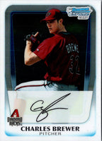 2011 Bowman Chrome Prospects Charles Brewer #BCP12