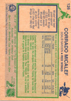 1983 O-Pee-Chee Corrado Micalef #126 Rookie