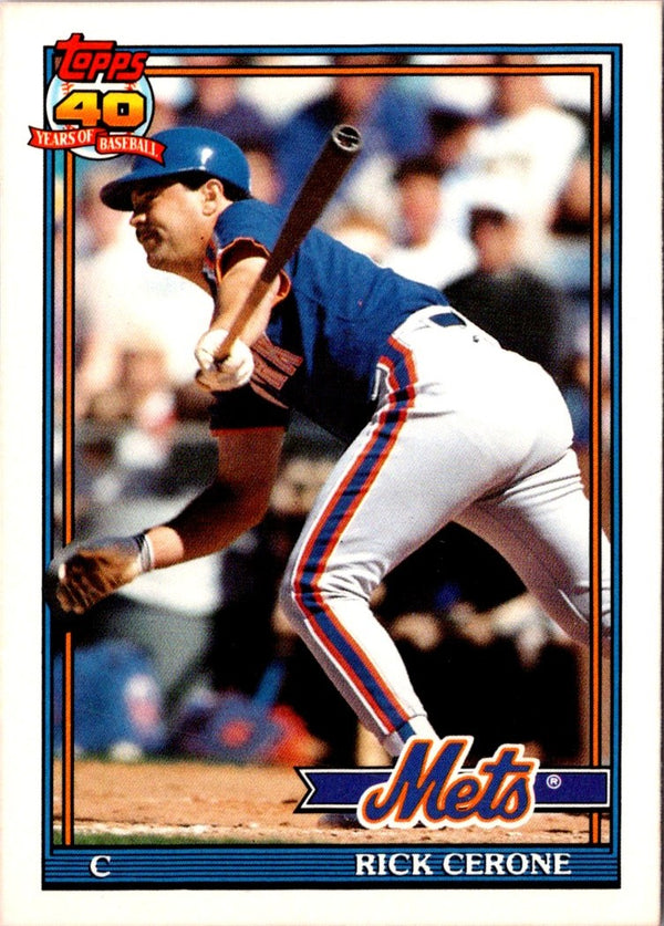 1990 Topps Traded Rick Cerone #21T