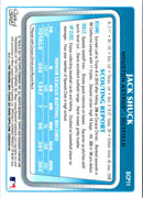 2011 Bowman Chrome Prospects Jack Shuck