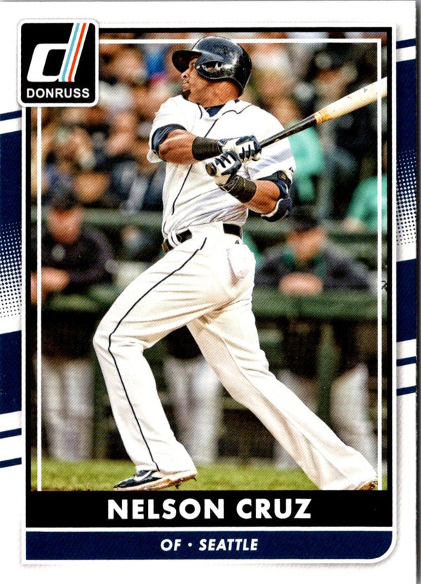 2016 Donruss Nelson Cruz #70