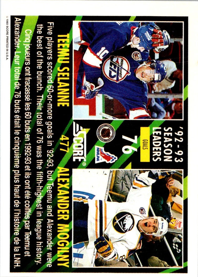 1993 Score Alexander Mogilny