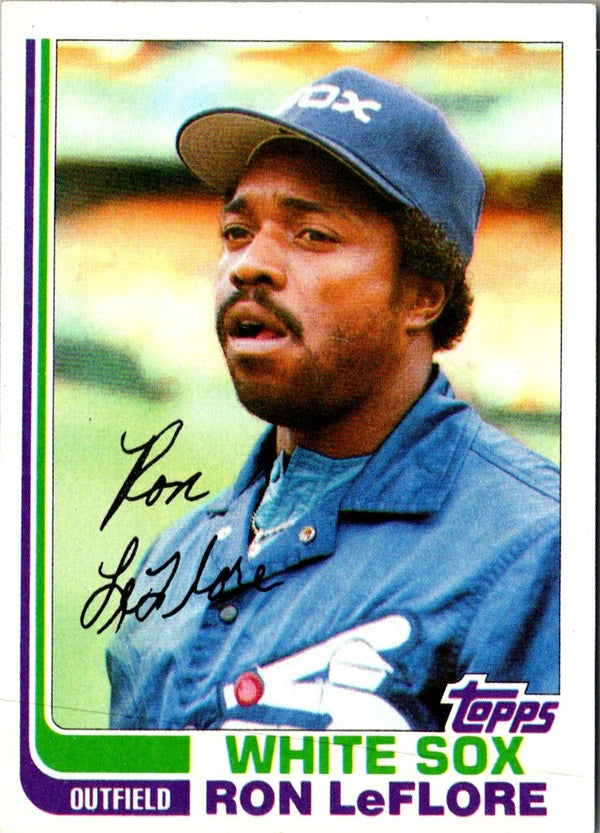 1982 Topps Ron LeFlore #140