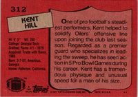 1987 Topps Kent Hill #312 NM+