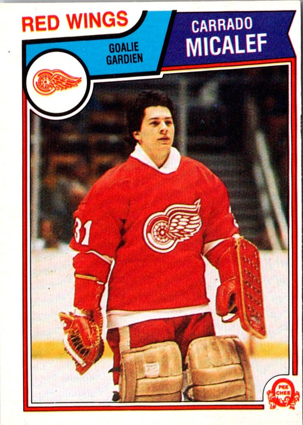 1983 O-Pee-Chee Corrado Micalef #126 Rookie