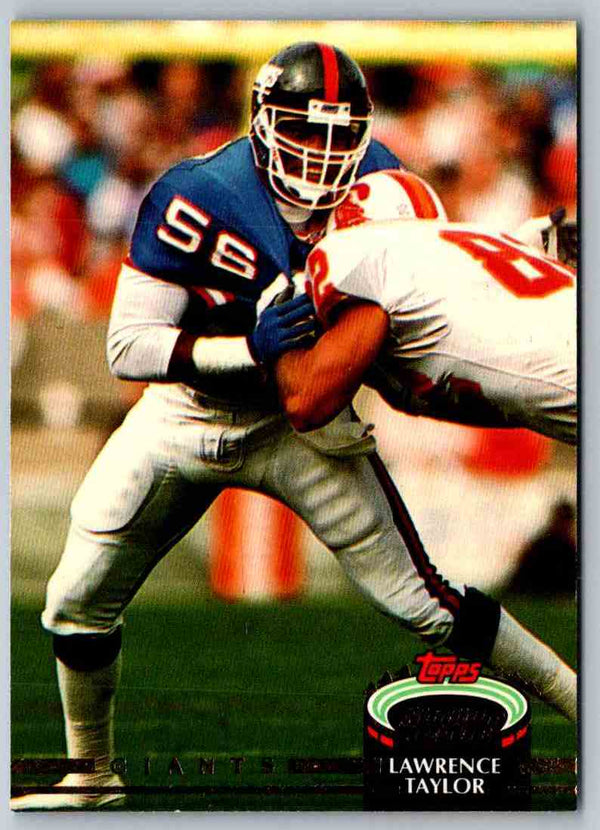 1992 Topps Stadium Club Football Lawrence Taylor #680