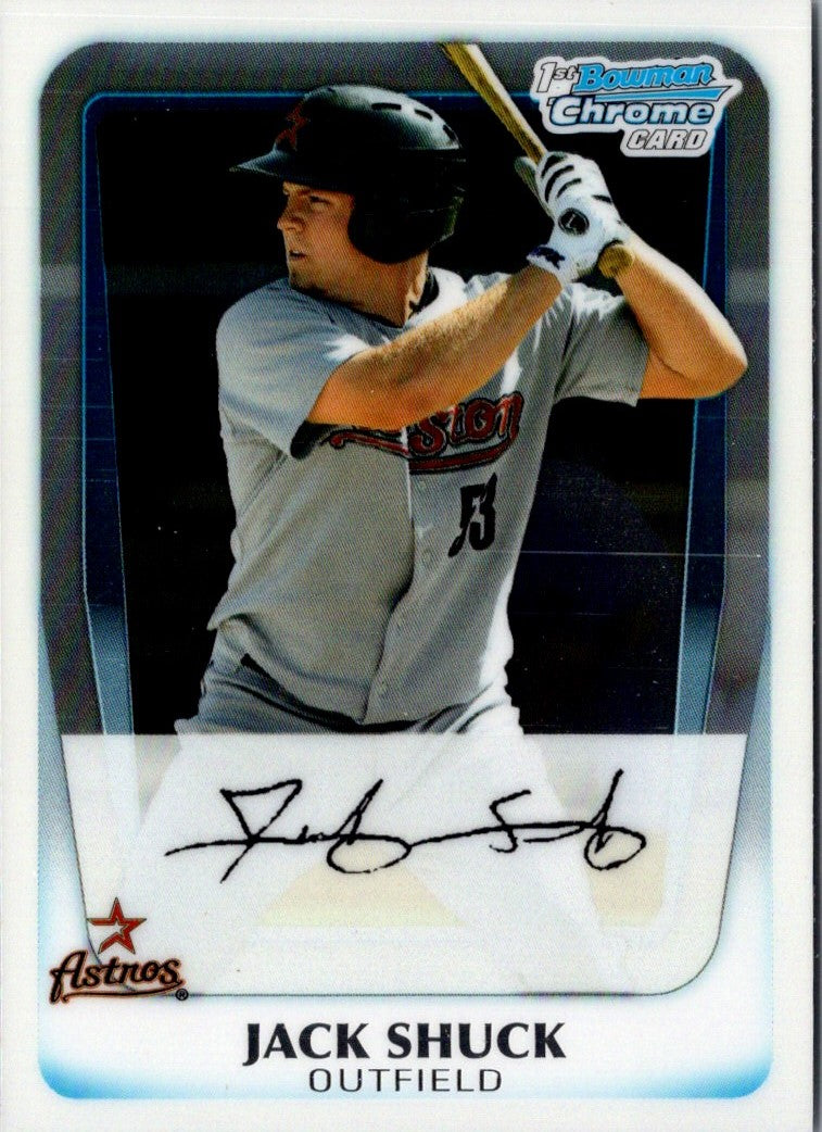 2011 Bowman Chrome Prospects Jack Shuck