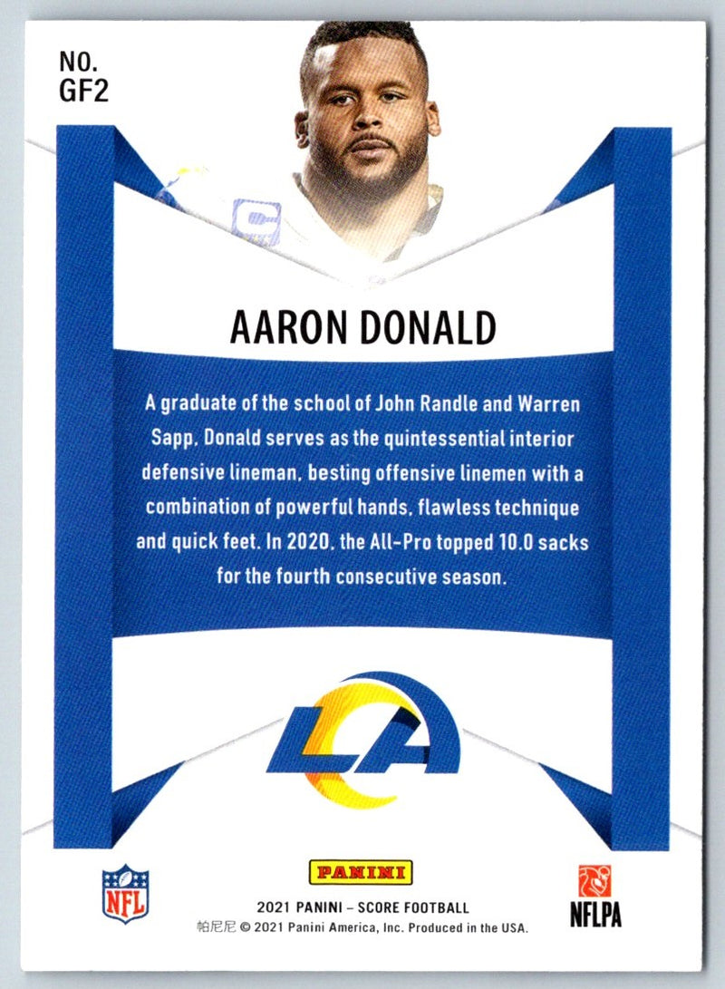 2020 Score Aaron Donald