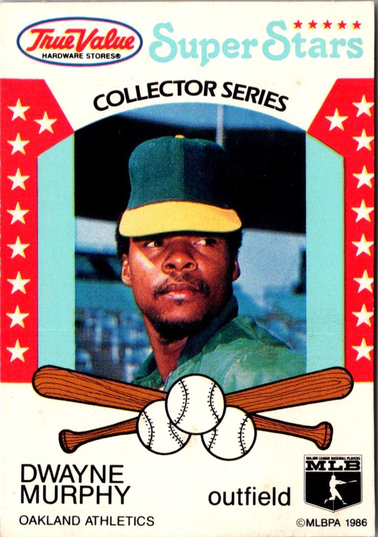 1986 True Value Dwayne Murphy