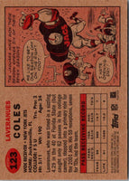 2002 Topps Heritage Laveranues Coles #123