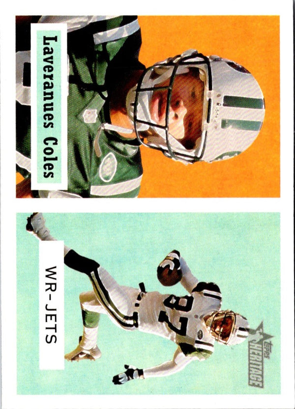 2002 Topps Heritage Laveranues Coles #123