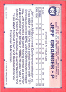 1991 Topps Traded Jeff Granger