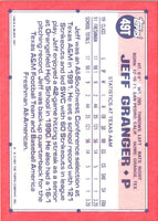 1991 Topps Traded Jeff Granger #49T Rookie