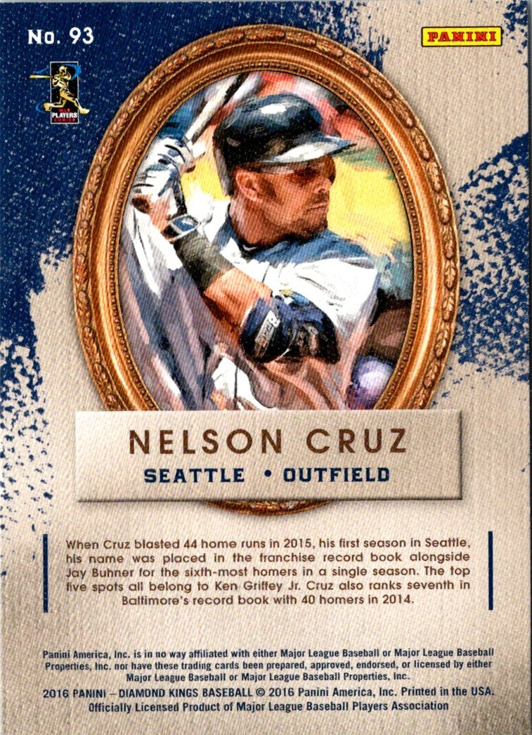 2016 Panini Diamond Kings Nelson Cruz